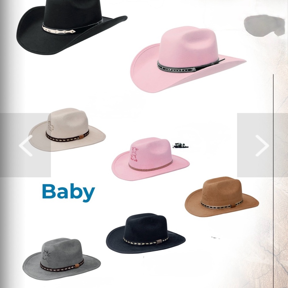 Kids Bangora Oscar Natural Cowboy Hat